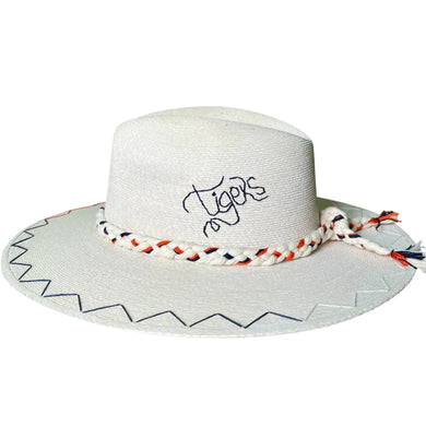 PREORDER Gameday Straw Hat- Auburn