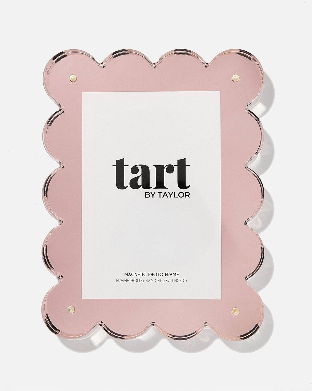 Acrylic Picture Frame- Light Pink Chrome