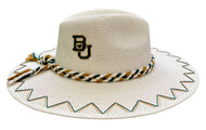 PREORDER Gameday Straw Hat- Baylor Inspired