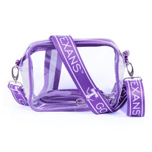 Clear Tarleton Purse With 2 Straps