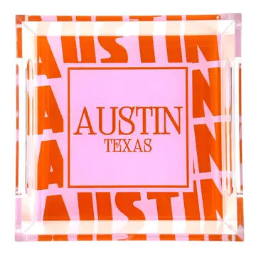 Small Tray- Austin Texas