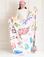 Happy Camper Minky Blanket