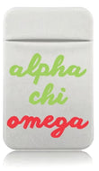 Stretchy Phone Wallet- Alpha Chi Omega