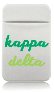 Stretchy Phone Wallet- Kappa Delta