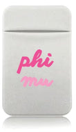 Stretchy Phone Wallet- Phi Mu