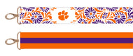 Floral Purse Strap- Clemson