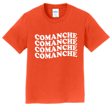 Camp Wavy Tee- Comanche