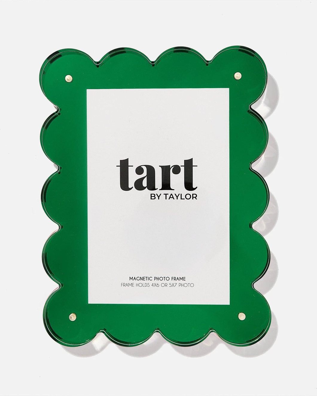 Acrylic Picture Frame- Green Chrome