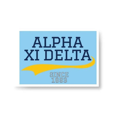 Peel and Stick Patch-Alpha Xi Delta