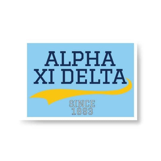 Peel and Stick Patch-Alpha Xi Delta