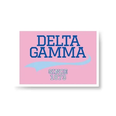 Peel and Stick Patch-Delta Gamma