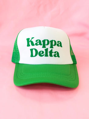 Sorority Traveler Trucker Hat- Kappa Delta