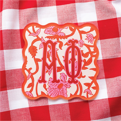 Block Acrylic Coaster- Alpha Phi