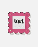 Mini Acrylic Picture Frame- Hot Pink Chrome
