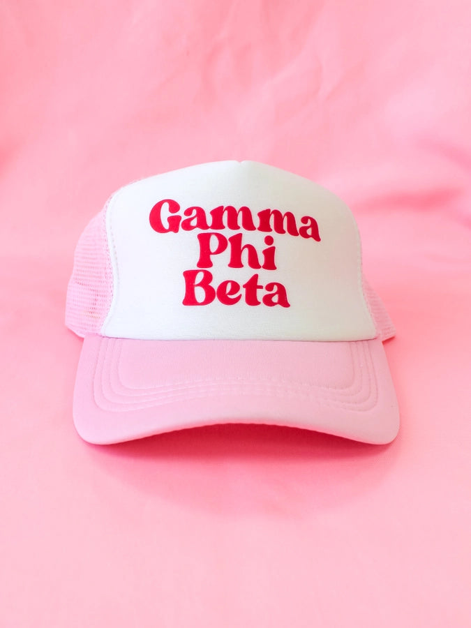 Sorority Traveler Trucker Hat- Gamma Phi Beta