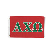 Greek Letter Flag- Alpha Chi Omega