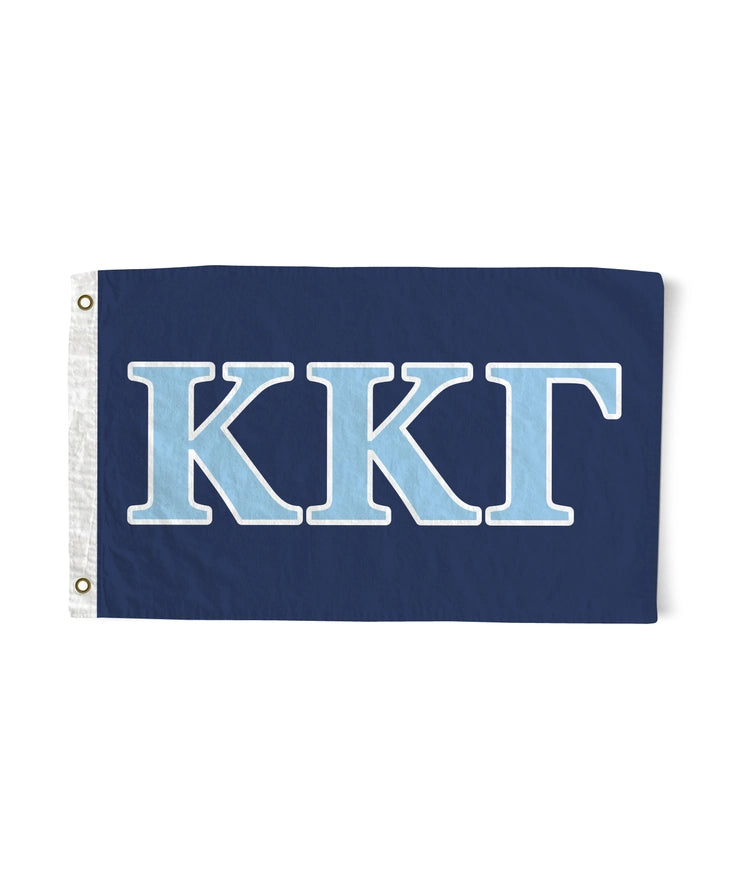 Greek Letter Flag- Kappa Kappa Gamma