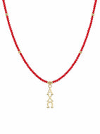 'Gemstone' Necklace- Alpha Chi Omega