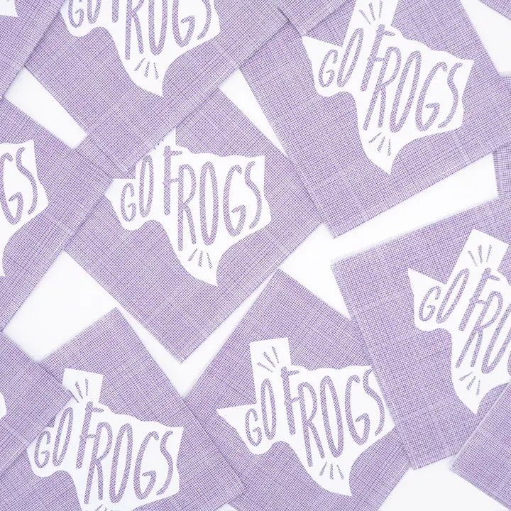 Go Frogs Purple Texas Napkins