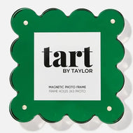 Mini Acrylic Picture Frame- Green Chrome