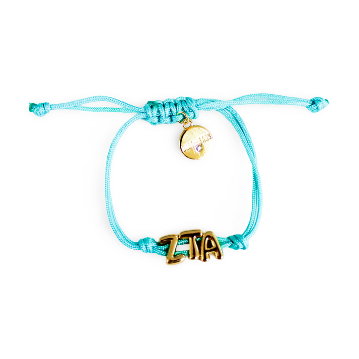 Cord Bracelet- Zeta Tau Alpha