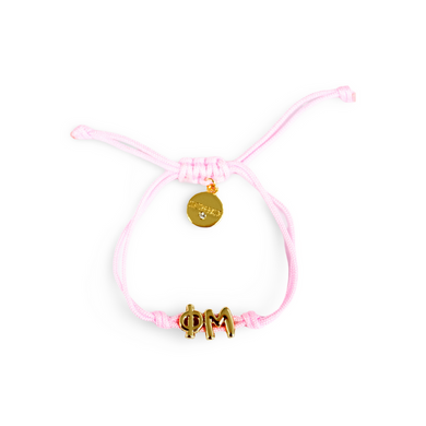 Cord Bracelet- Phi Mu