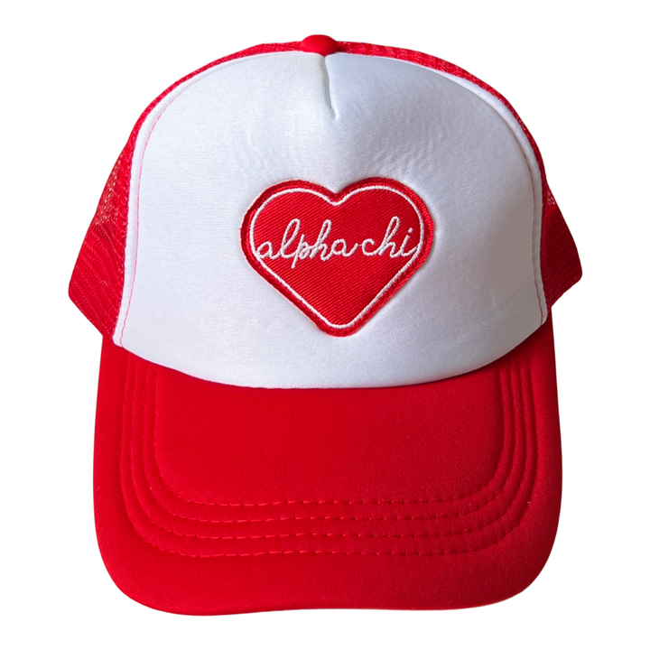 Whole Lotta Love Trucker Hat- Alpha Chi Omega