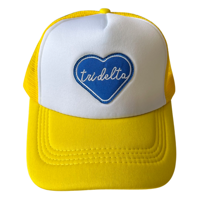 Whole Lotta Love Trucker Hat- Delta Delta Delta