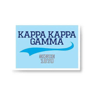 Peel and Stick Patch-Kappa Kappa Gamma