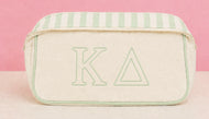 Canvas and Colors Cosmetic Bag- Kappa Delta