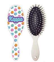 Floral Hairbrush- Kappa Kappa Gamma