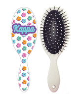 Floral Hairbrush- Kappa Kappa Gamma