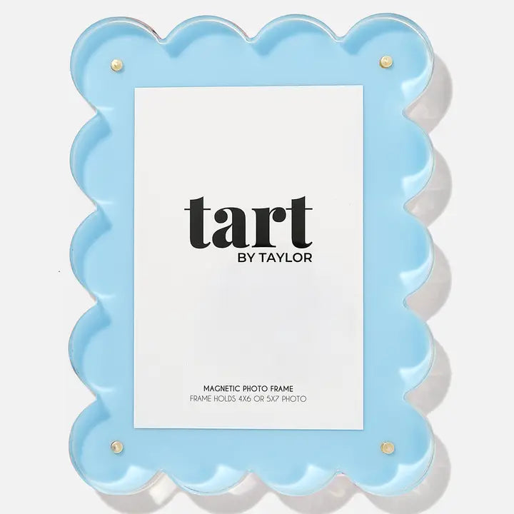 Acrylic Picture Frame- Light Blue