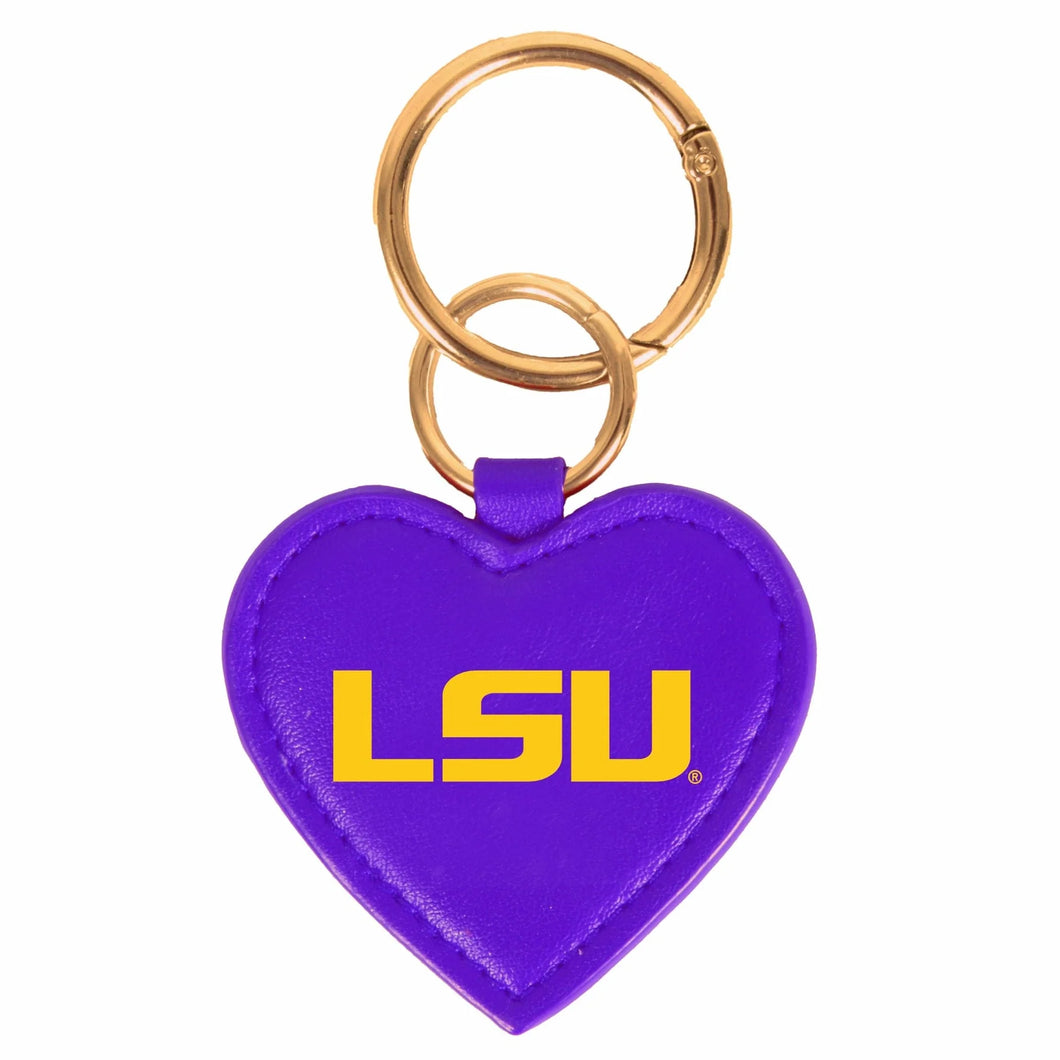 Heart Purse Charm/Keyring- LSU
