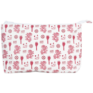 Medium Toile Tyvek Bag- Alpha Omicron Pi