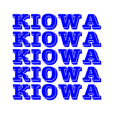 Multi-line Tribe Tee- Kiowa