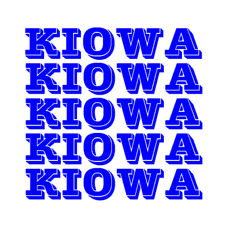 Multi-line Tribe Tee- Kiowa
