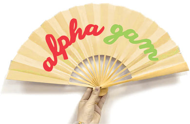 Sorority Party Fan-Alpha Gamma Delta