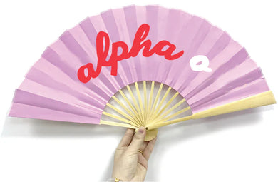 Sorority Party Fan-Alpha Omicron Pi