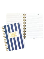 Striped Notebook- Kappa Kappa Gamma