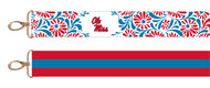 Floral Purse Strap- Ole Miss