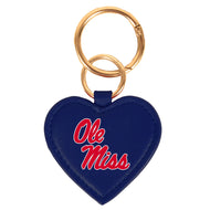 Heart Purse Charm/Keyring- Ole Miss