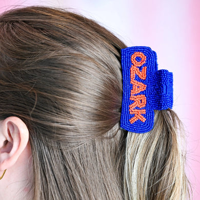 Beaded Claw Clip- Camp Ozark