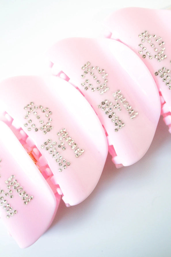 Hair Claw Clip- Phi Mu