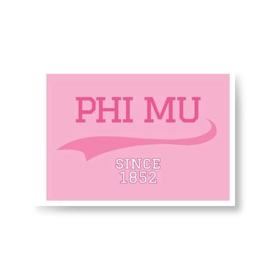 Peel and Stick Patch-Phi Mu