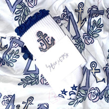Pilates Grippy Socks- Delta Gamma