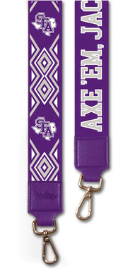 Two Inch Wide Printed Purse Strap-Stephen F Austin