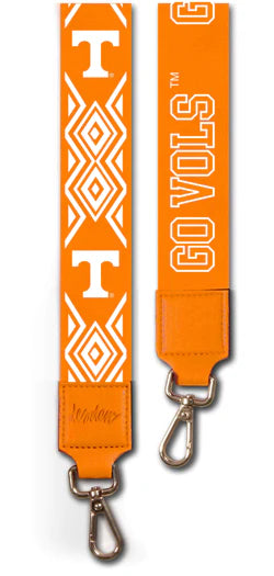 Two Inch Wide Printed Purse Strap-University of Tennessee