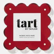 Mini Acrylic Picture Frame- Red Chrome