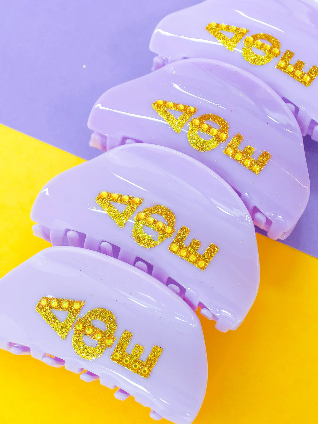 Hair Claw Clip- Delta Phi Epsilon